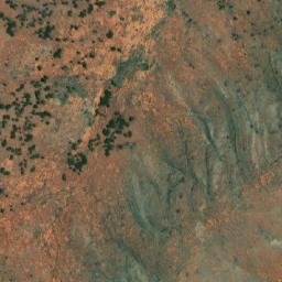 Satellite imagery of Methuen Hill, AU