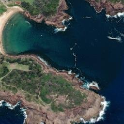 Satellite imagery of cairn, AU