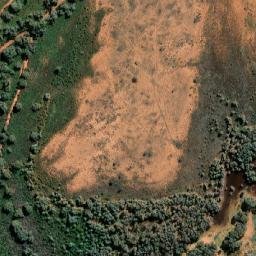 Satellite imagery of Gum Well Copper Mine, AU