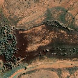 Satellite imagery of Gum Well Copper Mine, AU