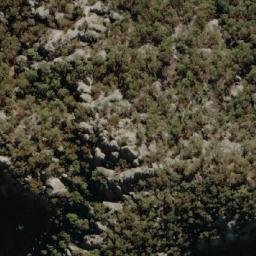 Satellite imagery of Rams Head Mountain, AU