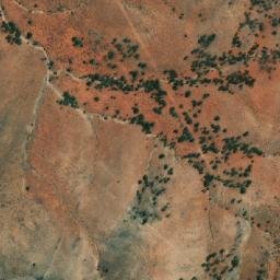 Satellite imagery of Wallaby Peak, AU