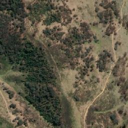 Satellite imagery of Carcalgong Mountain, AU