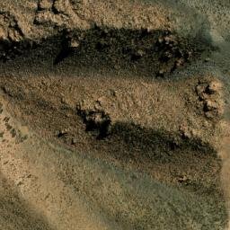Satellite imagery of Cerros Médanos, AR