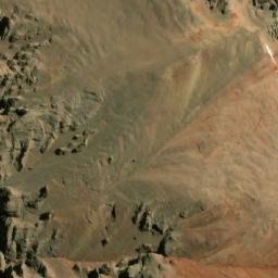 Satellite imagery of Cerro Penitentes, AR