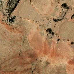 Satellite imagery of Cerro Penitentes, AR
