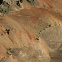 Satellite imagery of Cerro Penitentes, AR
