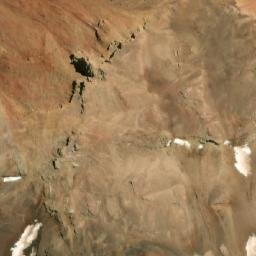 Satellite imagery of Cerro Penitentes, AR