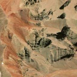 Satellite imagery of Cerro Penitentes, AR