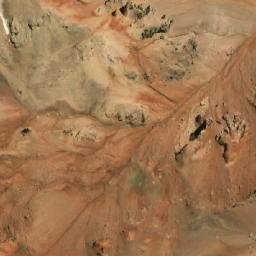 Satellite imagery of Cerro Penitentes, AR
