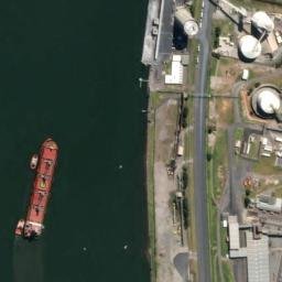 Satellite imagery of Walsh Point, AU