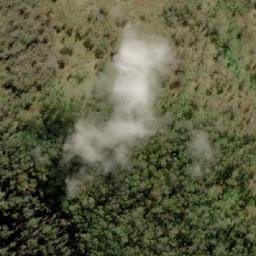 Satellite imagery of Dunns Mountain, AU