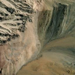 Satellite imagery of Cerro Serrata, AR