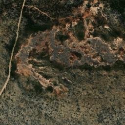 Satellite imagery of Mount Gibbs, AU