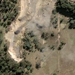 Satellite imagery of Haystack Mountain, AU