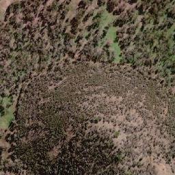 Satellite imagery of Yahoo Peaks, AU