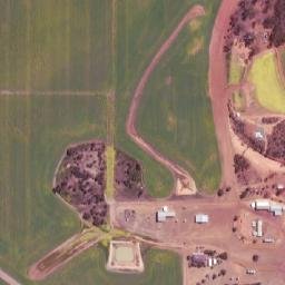 Satellite imagery of Traysurin Hill, AU