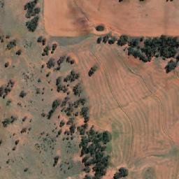 Satellite imagery of Mount Swan, AU