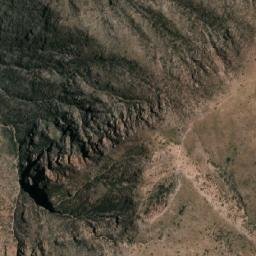 Satellite imagery of Cerro Cabras, AR