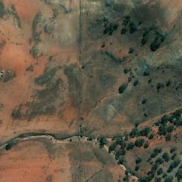 Satellite imagery of Red Hill, AU