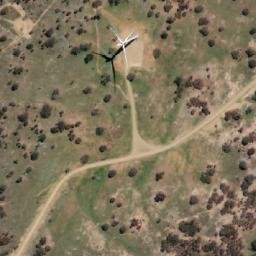 Satellite imagery of Macks Range, AU