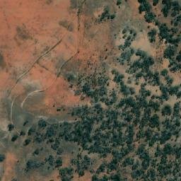 Satellite imagery of Red Hill, AU