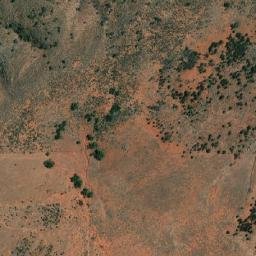 Satellite imagery of Red Hill, AU