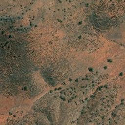 Satellite imagery of Red Hill, AU