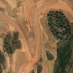 Satellite imagery of Mount Saddleback, AU