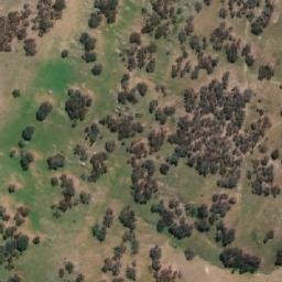 Satellite imagery of Macks Range, AU