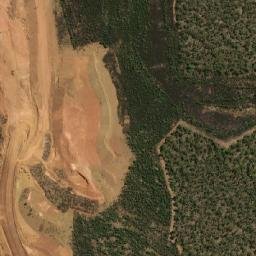 Satellite imagery of Mount Saddleback, AU