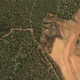 Satellite imagery of Mount Saddleback, AU