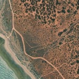 Satellite imagery of Black Point, AU