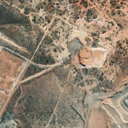Satellite imagery of Mount Laura, AU