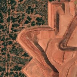 Satellite imagery of Iron Baron Mine, AU