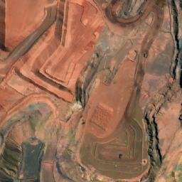 Satellite imagery of Iron Baron, AU