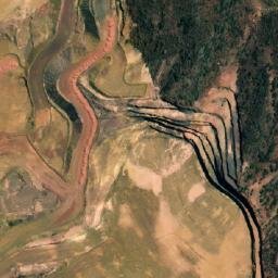 Satellite imagery of Cavalier Mine, AU