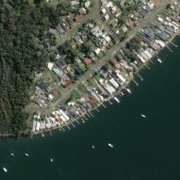 Satellite imagery of Mount Waring, AU