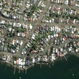 Satellite imagery of Black Jacks Point, AU