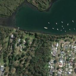 Satellite imagery of Mount Waring, AU