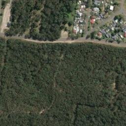 Satellite imagery of Mount Waring, AU