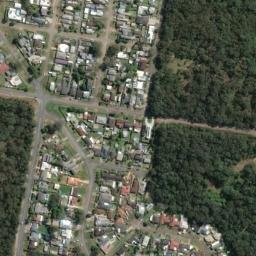 Satellite imagery of Mount Waring, AU