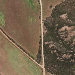 Satellite imagery of Mount Hall, AU