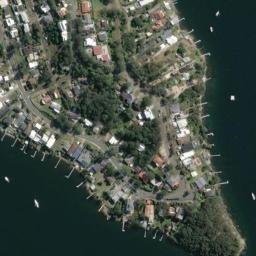 Satellite imagery of Fishing Station Point, AU