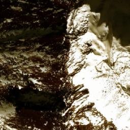 Satellite imagery of Cerro del Plomo, CL