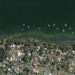 Satellite imagery of Shingle Splitters Point, AU