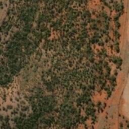 Satellite imagery of Warraway Mountain, AU