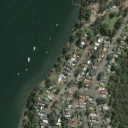 Satellite imagery of Shingle Splitters Point, AU
