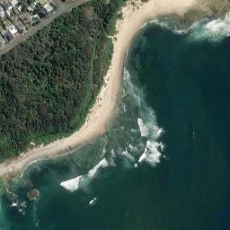 Satellite imagery of Frenchmans Rock, AU