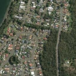 Satellite imagery of Shingle Splitters Point, AU